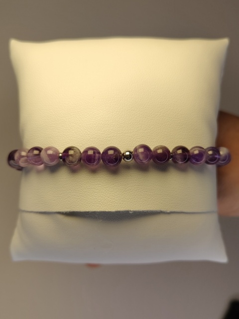 Bransoletka Męska Amethyst Bransoletka Męska Amethyst