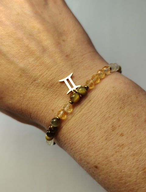 Bransoletka dla zodiakalnych Bliźniąt nr 2