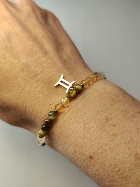 Bransoletka dla zodiakalnych Bliźniąt nr 2