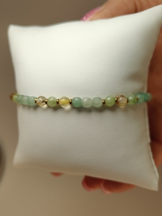 Bransoletka na Szczęście, Awenturyn, Oliwin, Cytryn