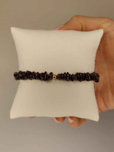 Bransoletka z kamienia Granat