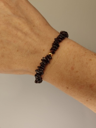 Bransoletka z kamienia Granat