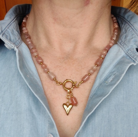 Naszyjnik kamień Słoneczny nr 2